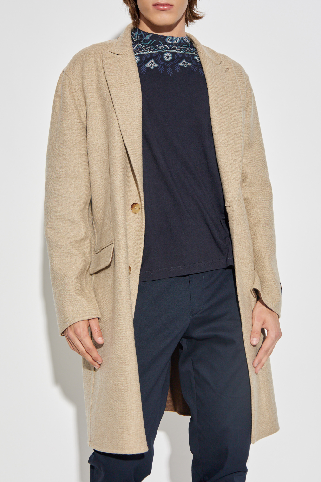 Etro Wool coat | Men's Clothing | Vitkac